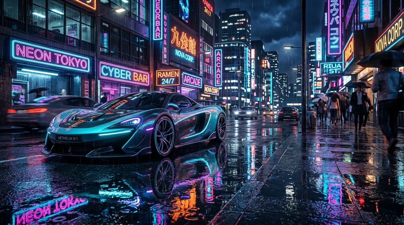 Cyberpunk Vehicle Synthesis