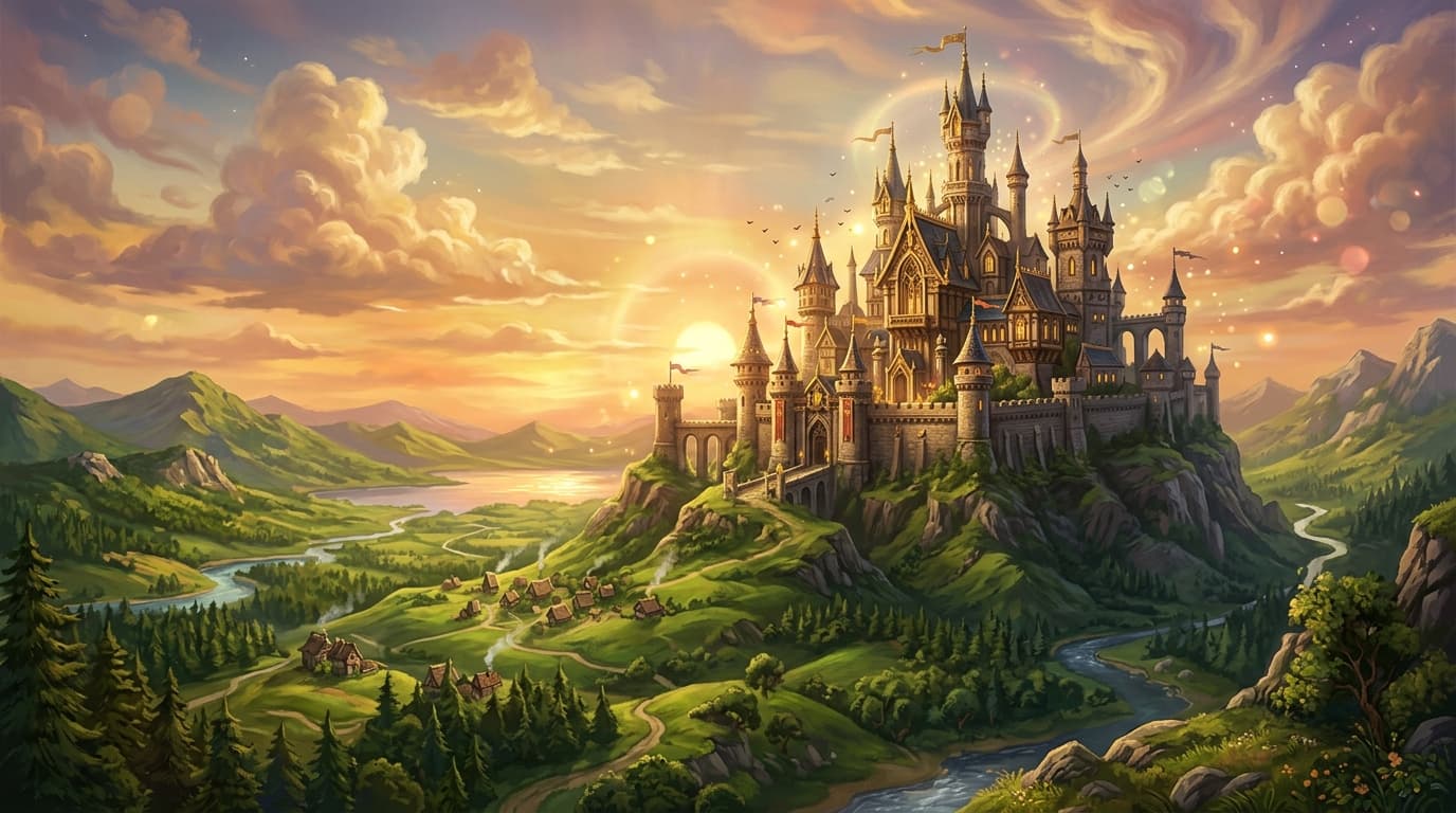 Fantasy Worldbuilding Landscape